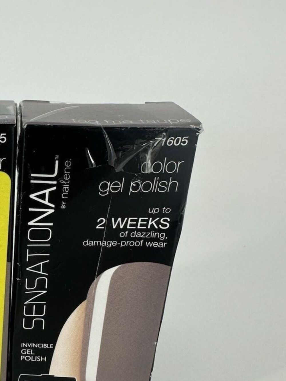 NEW RARE Shade 1 PACK SensatioNail Color Gel Polish 71605 TAG ME TAUPE